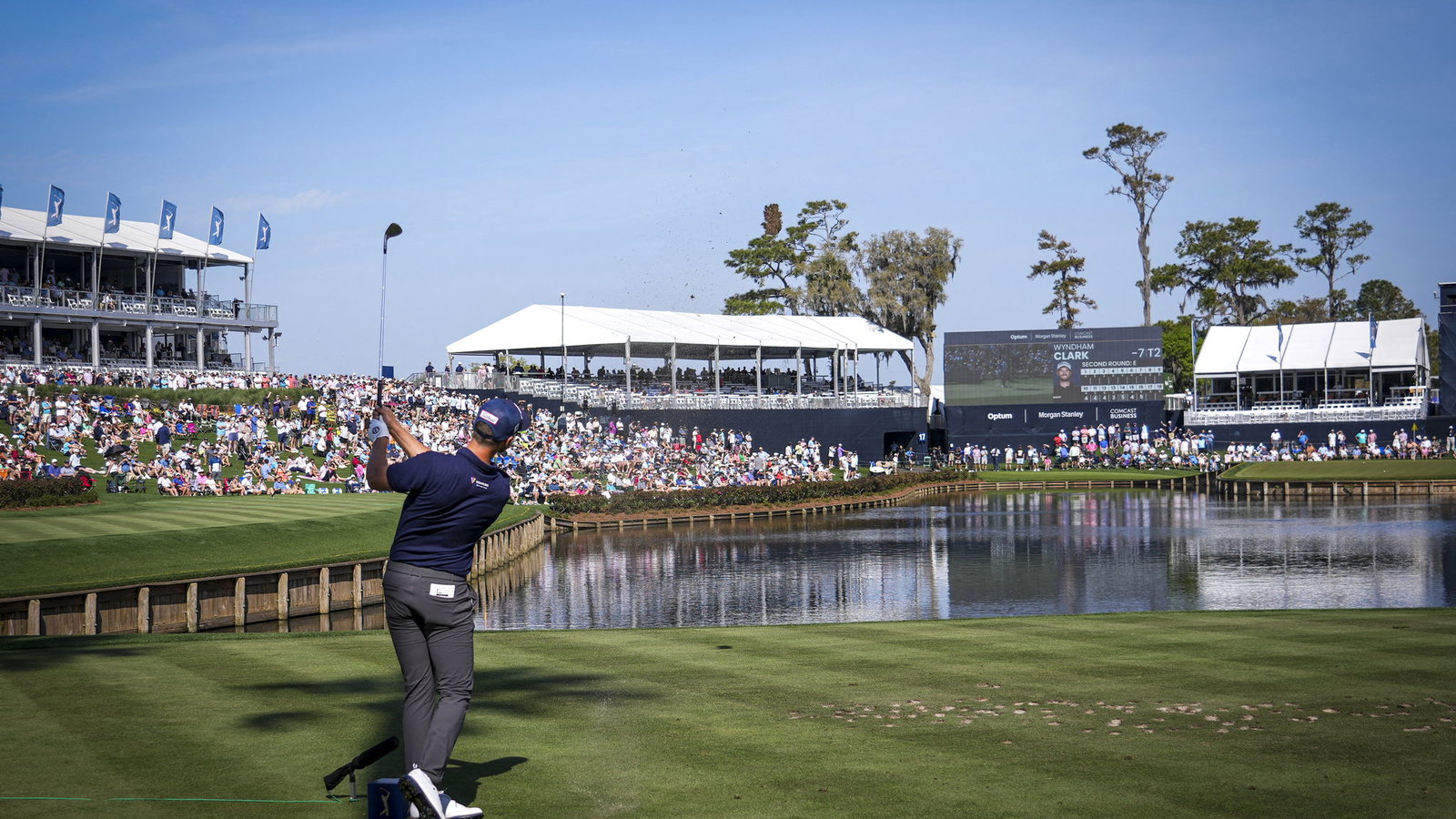 Players Championship R2: Wyndham Clark opens up huge lead at TPC Sawgrass