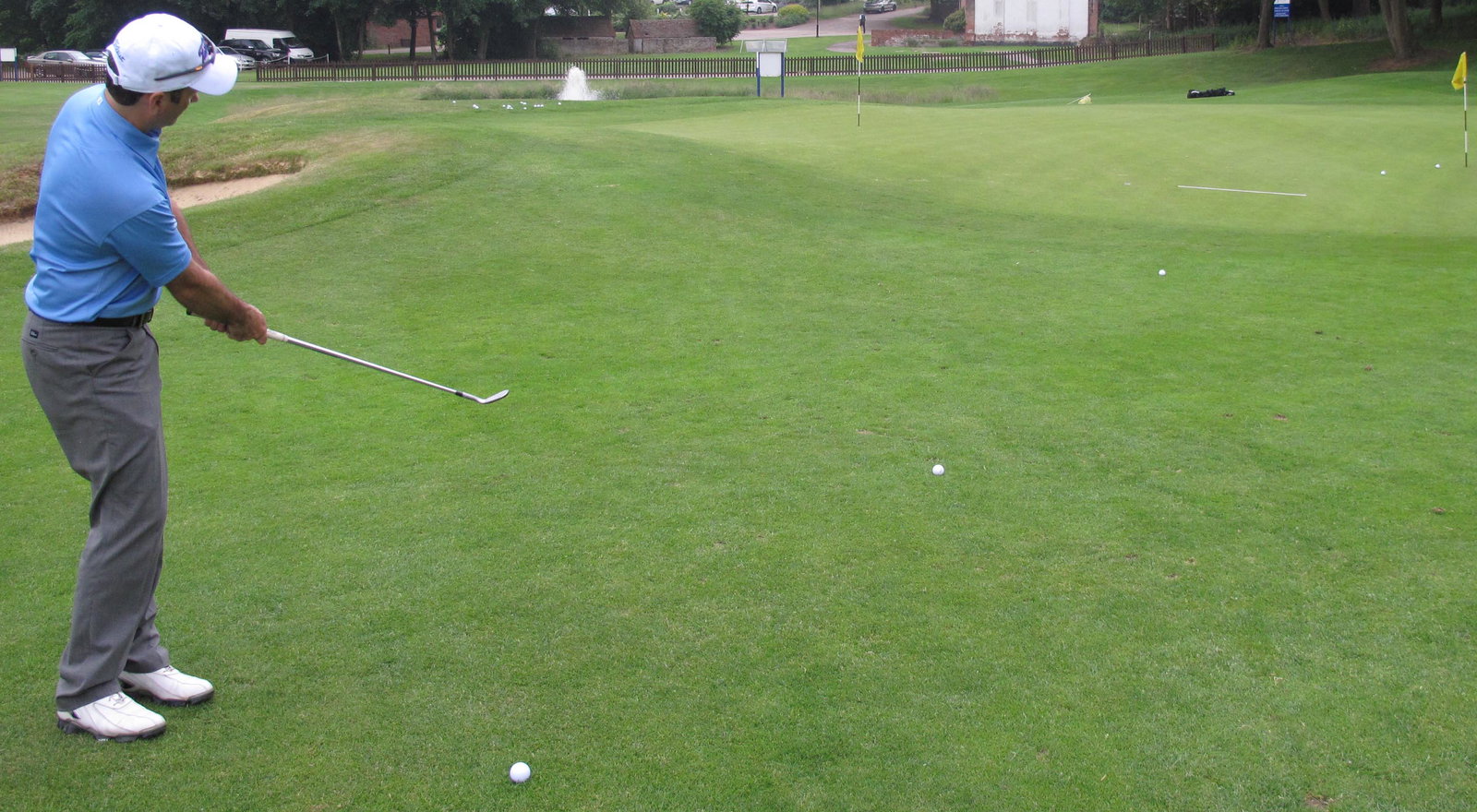 Golf Practice Drills: the perfect divot