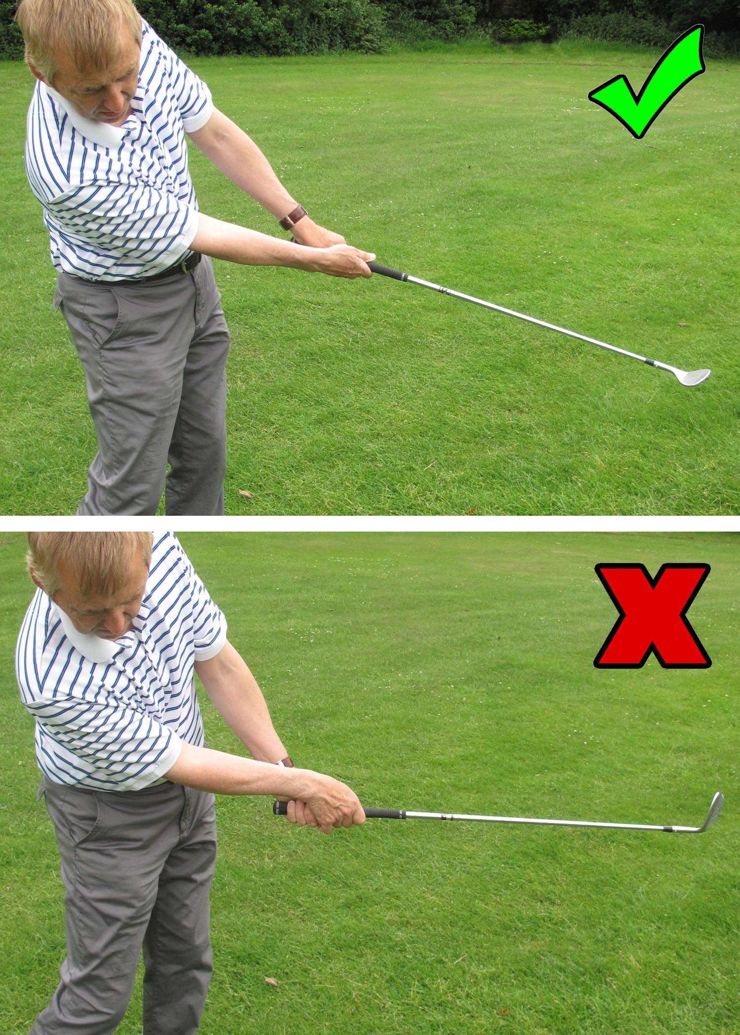 Toughest Golf Shots: hardpan pitch