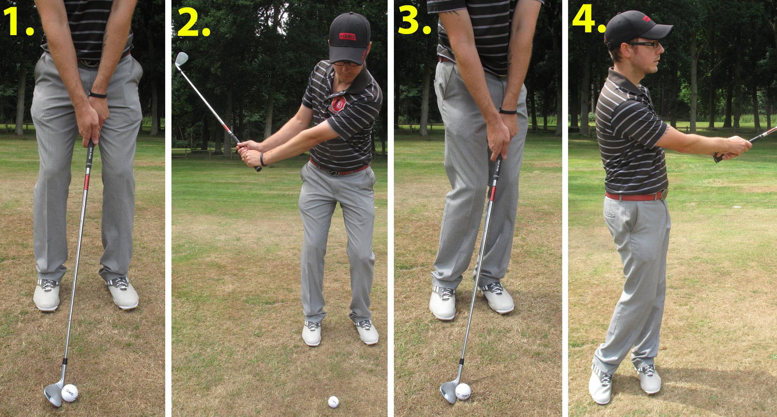 Golf Practice Drills: rescue club chip