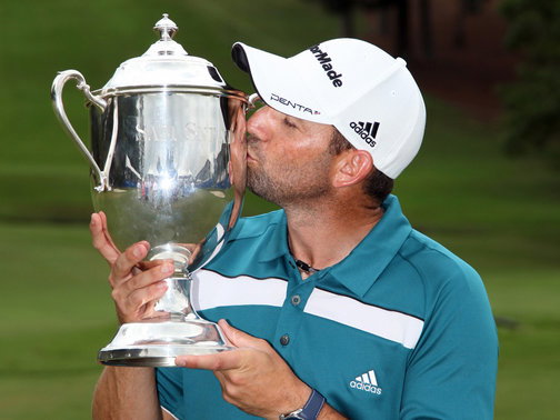FORE! Glider lands on golf course