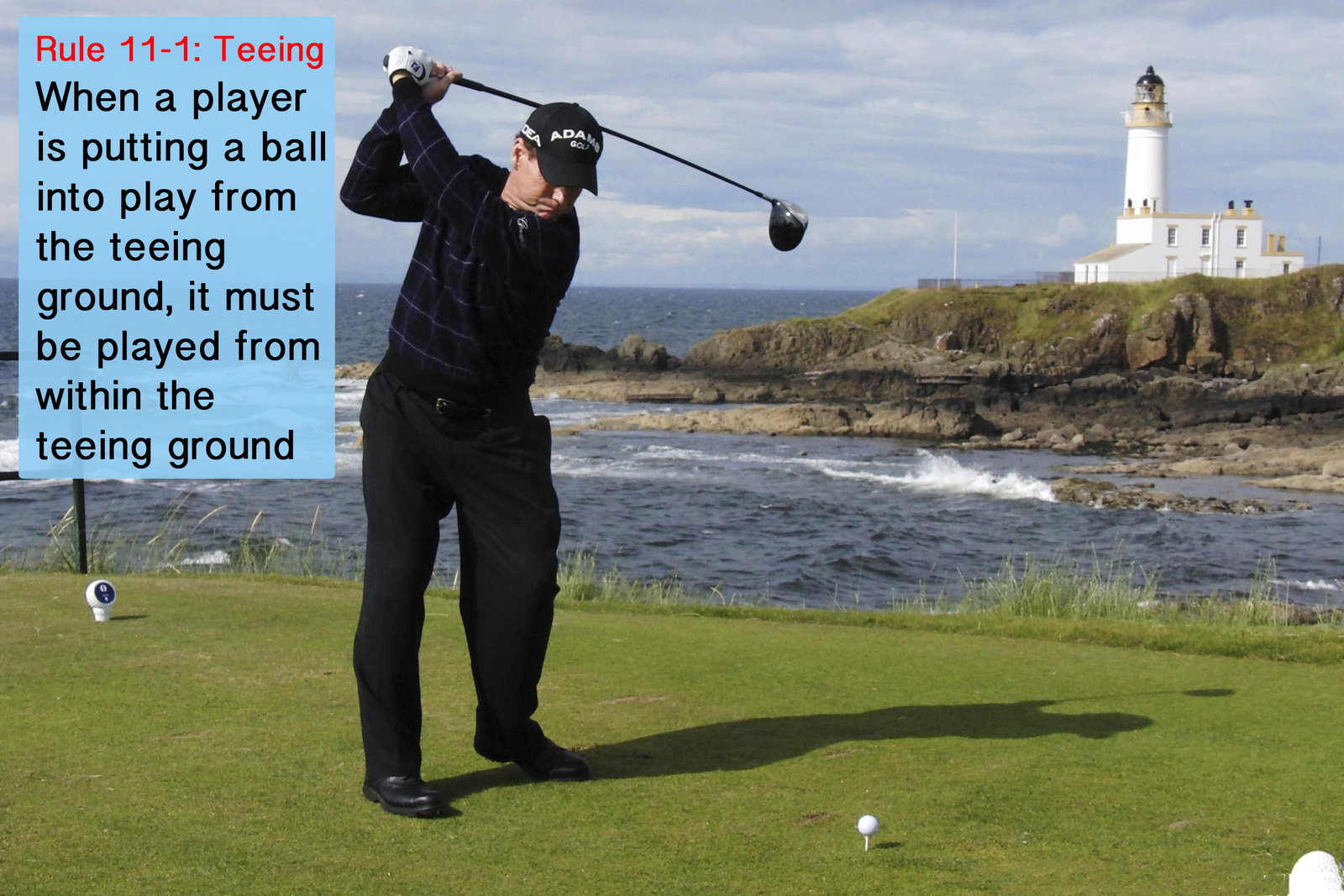 Golf Rule 13: Ball played as it lies