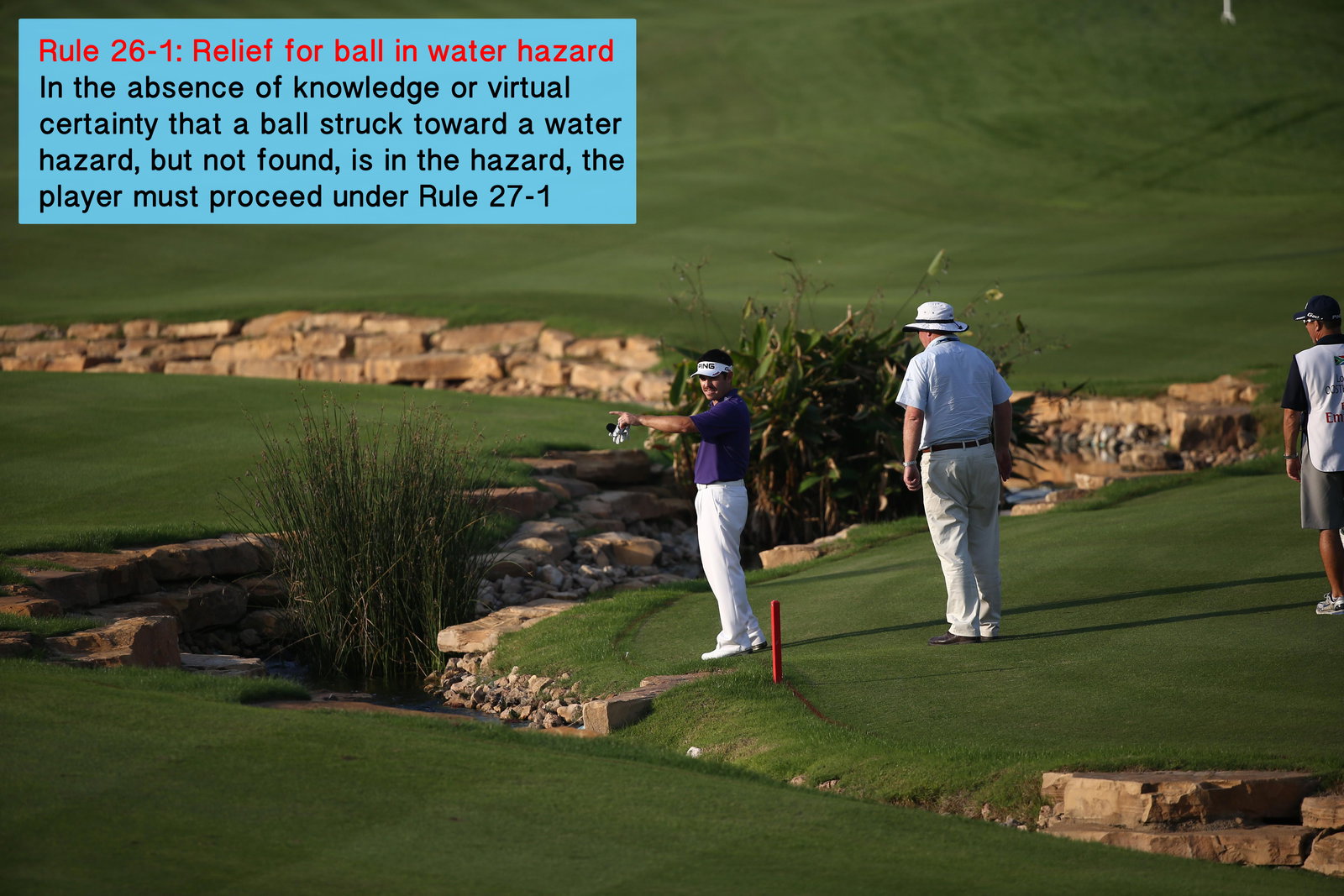 Golf Rule 25: Abnormal ground conditions, embedded ball and wrong putting green