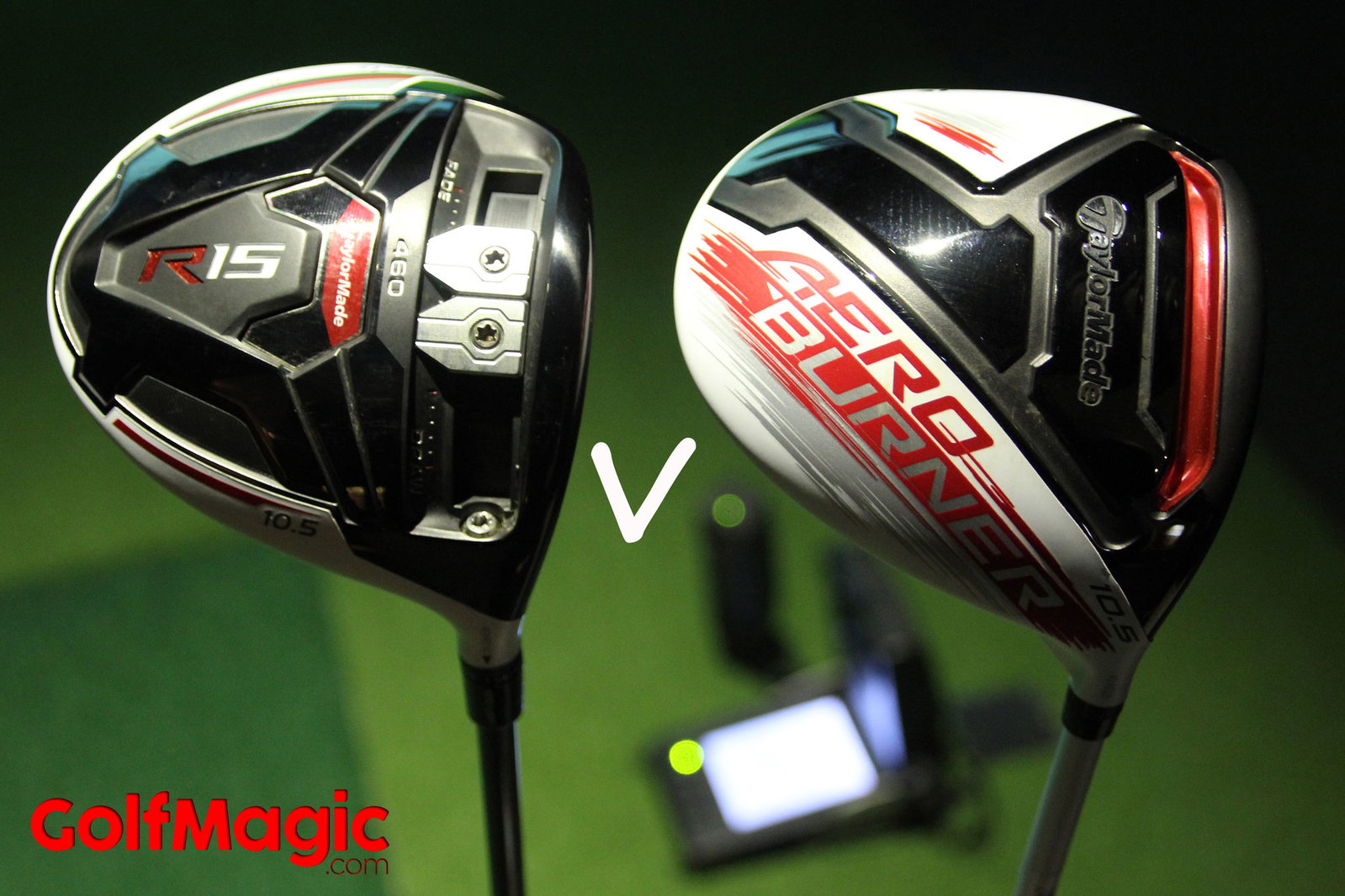 TaylorMade R15 v AeroBurner: review | Golfmagic