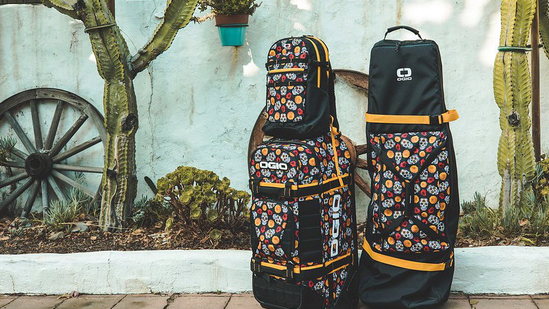 OGIO release new golf travel cover with 'Day of the Dead' colour theme