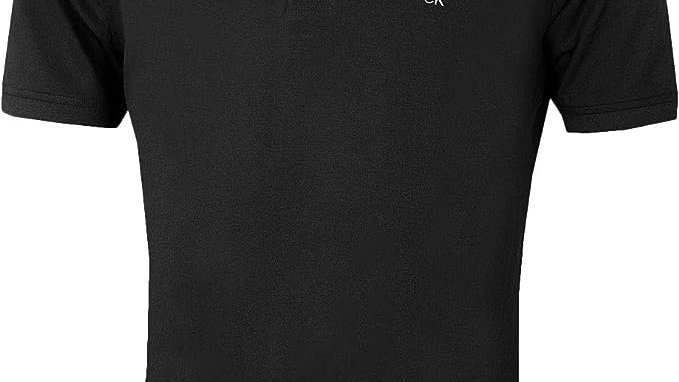 Calvin Klein 2023 Campus 3 Button Ribbed Collar Golf Polo Shirt