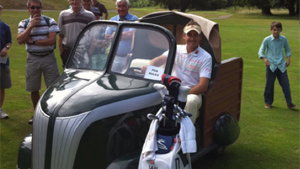 Poulter riding in style at Goodwood