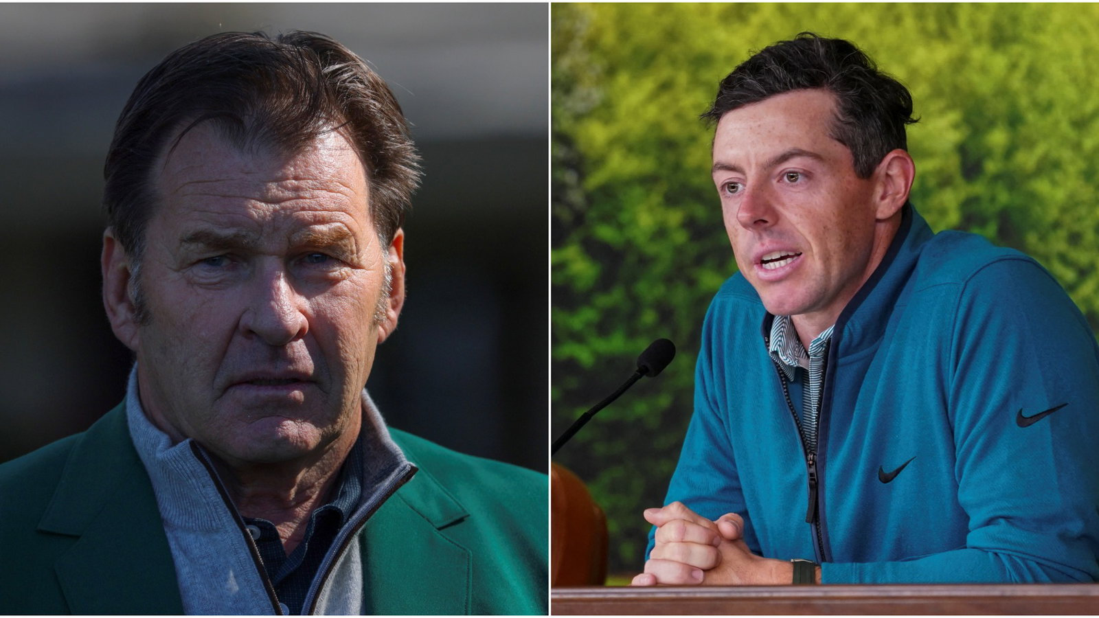 WATCH: Rory McIlroy roasts Sir Nick Faldo during warm up at Memorial