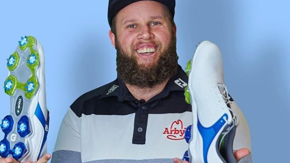 beef, scott, rafa and kisner star in new footjoy tour s shoe ad