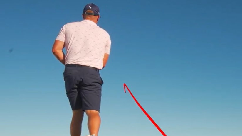 Bryson DeChambeau hits 521-YARD BOMB at Brooks Koepka target off a CASIINO ROOF!