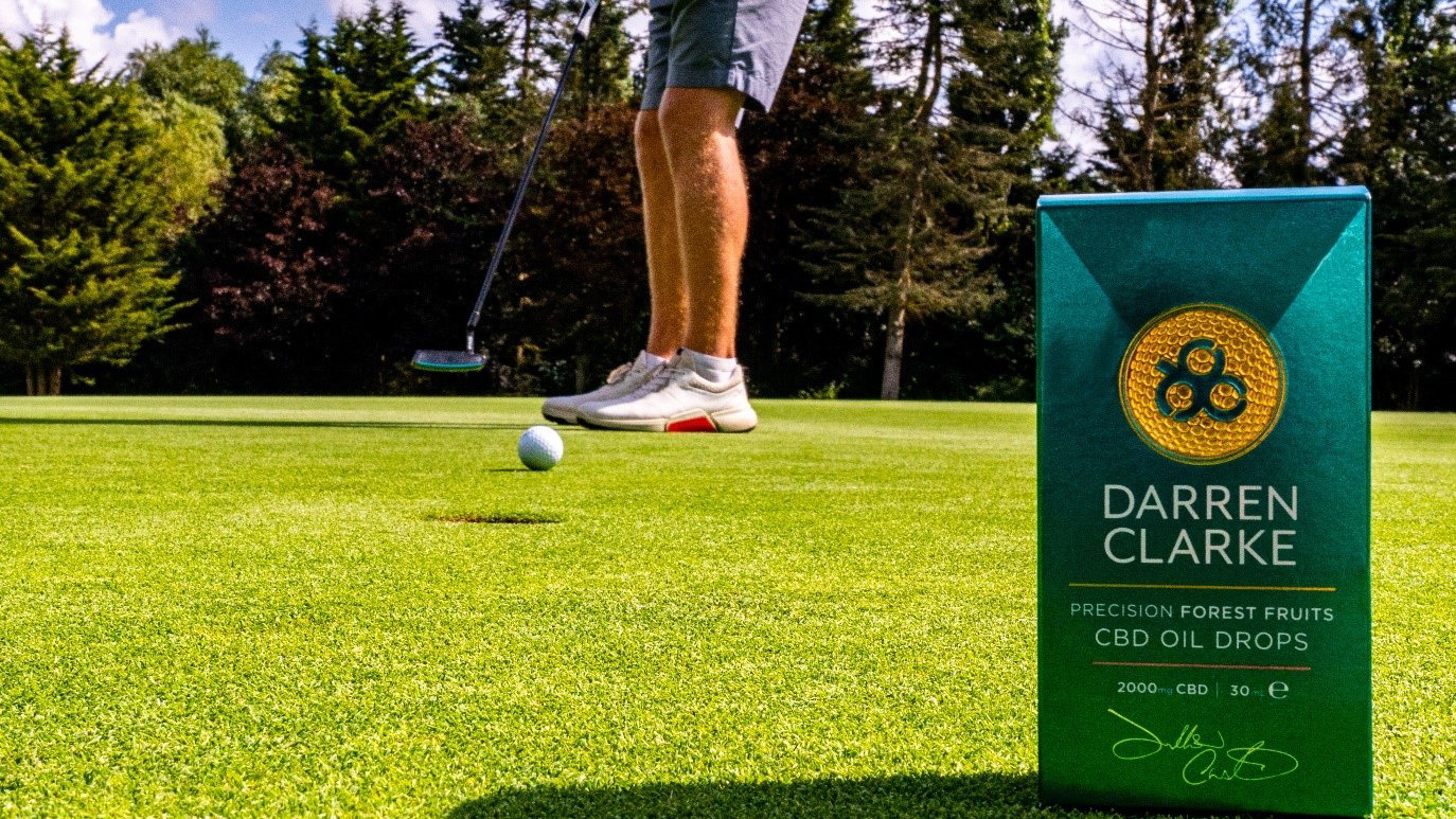 Ground-breaking study proves benefits of Darren Clarke CBD on golf performance