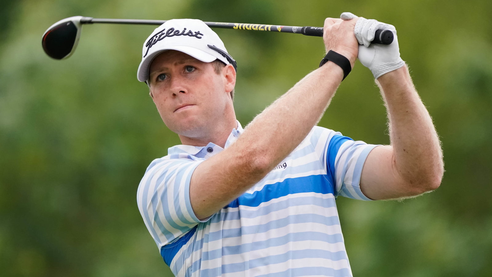 WATCH: PGA Tour pro hits wife on head with golf ball at Byron Nelson