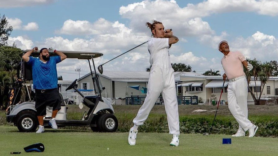 Social media reacts to Justin Bieber using ICONIC driver during music video