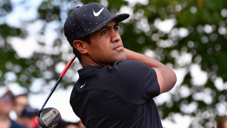 Tony Finau opens up lead at WGC-HSBC Champions on day two