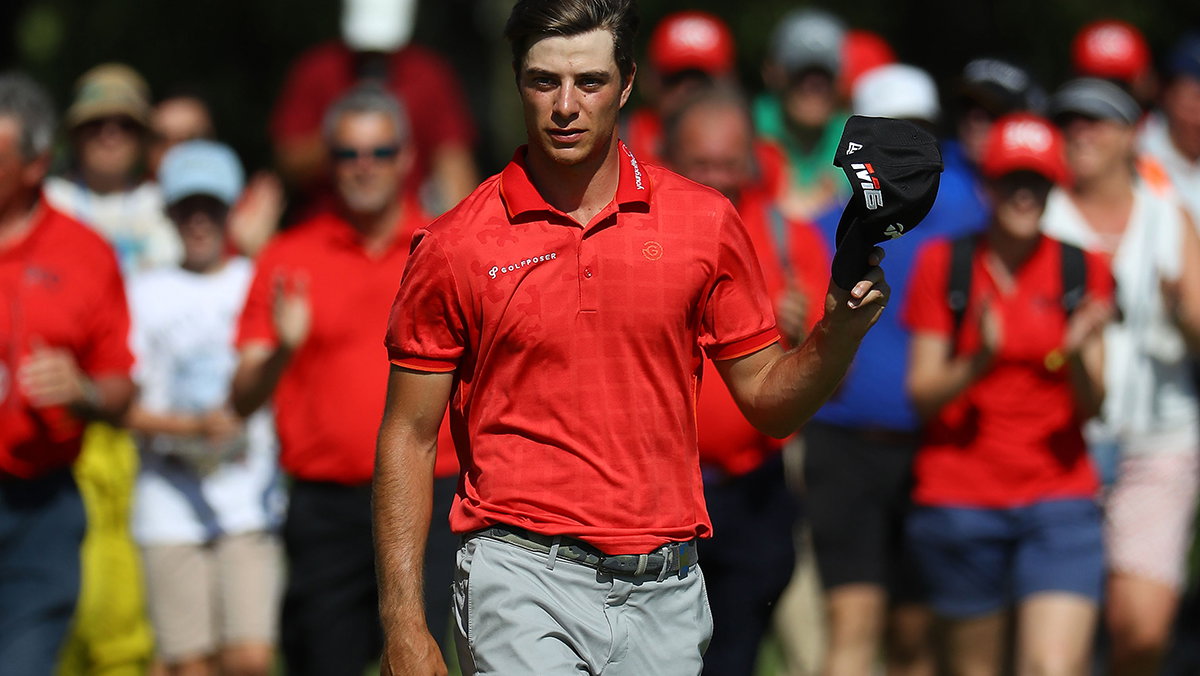 WATCH: Can you believe how HIGH Guido Migliozzi tees it with an iron?!