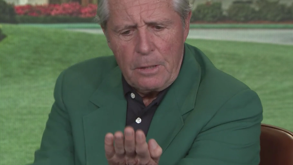 gary player goes on hilarious rant about green reading books
