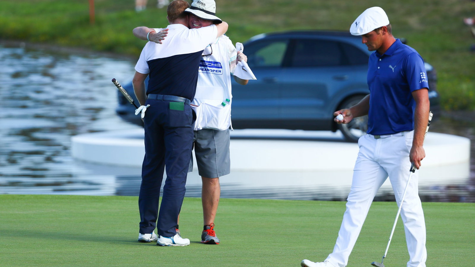 WATCH: DeChambeau shows huge lack of respect to McEvoy on 18th green