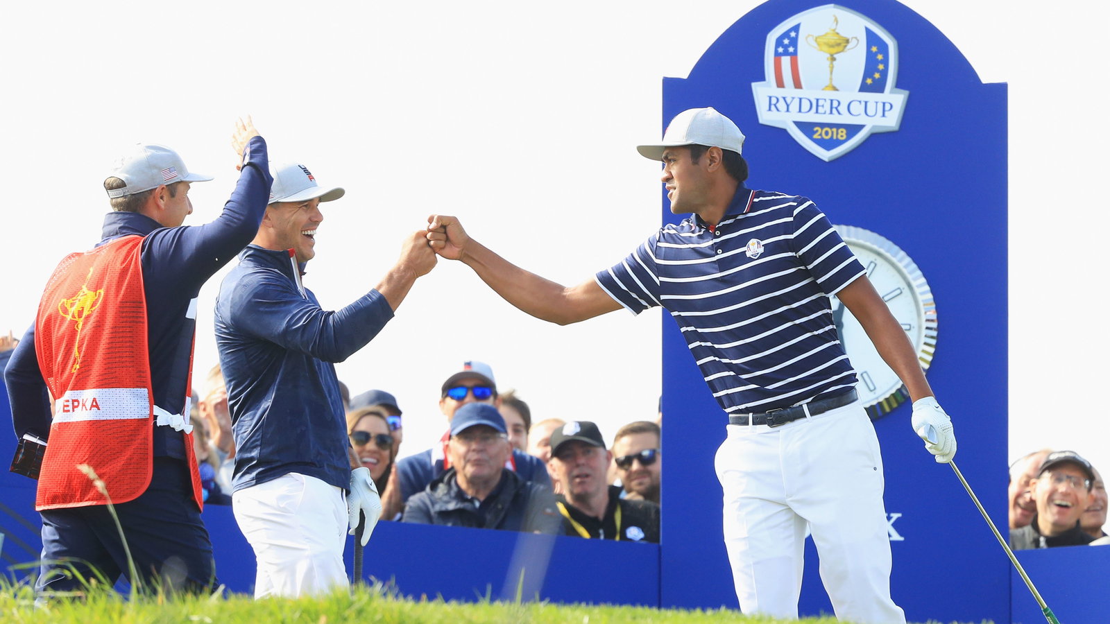 Tony Finau's lucky bounce that changed the entire morning at Ryder Cup