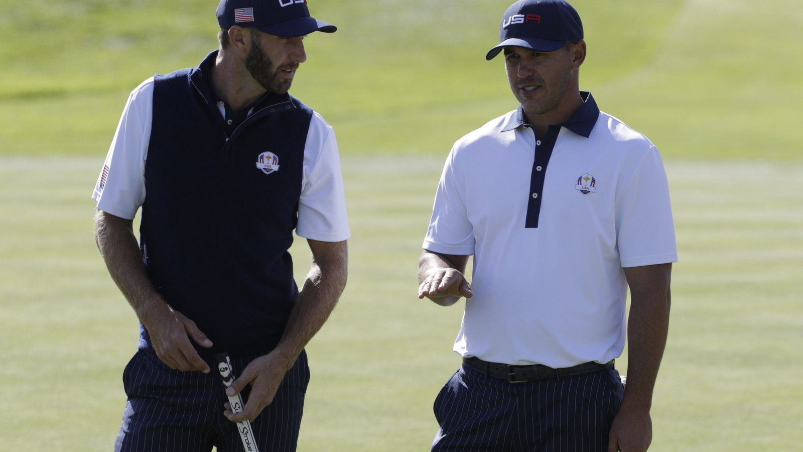 Dustin Johnson and Brooks Koepka come to blows after Ryder Cup defeat