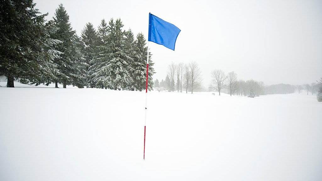 the coldest golf course in the world ice golf tournament