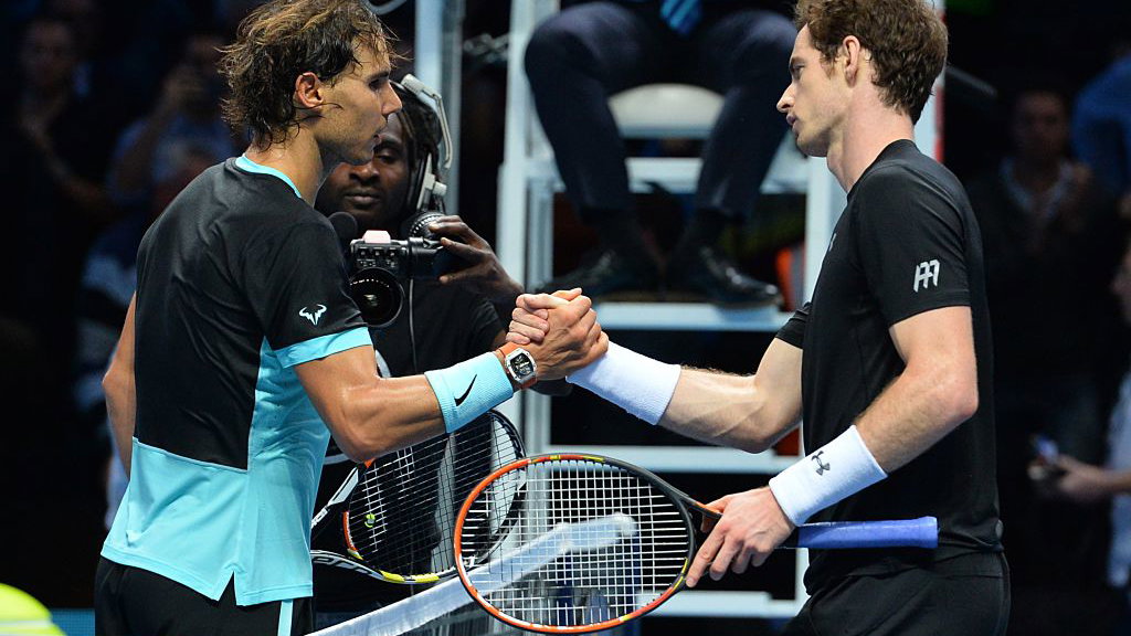 andy murray ready for golf battle with rafa nadal