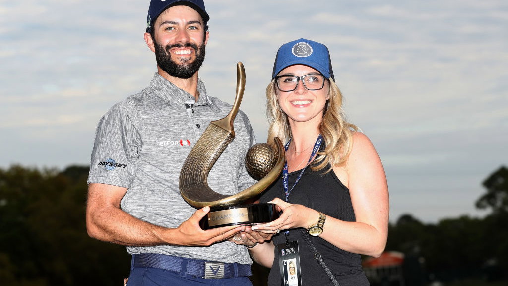 pga tour pro adam hadwin met his wife on tinder