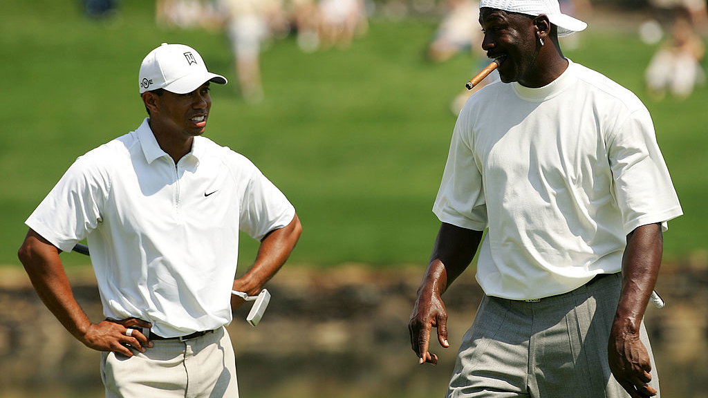tiger woods second to michael jordan in forbes list