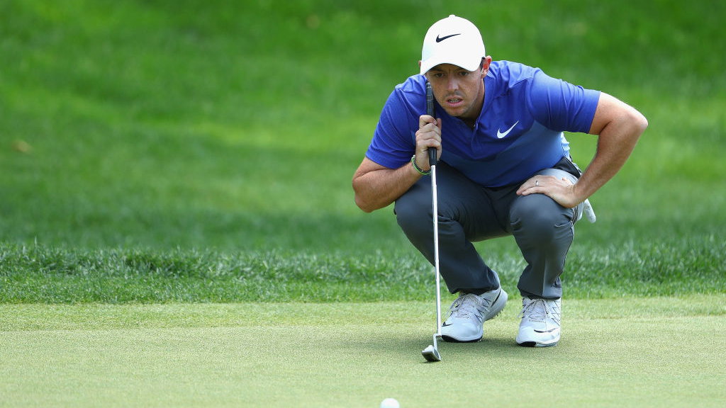 rory mcilroy uses three different putters at travelers championship