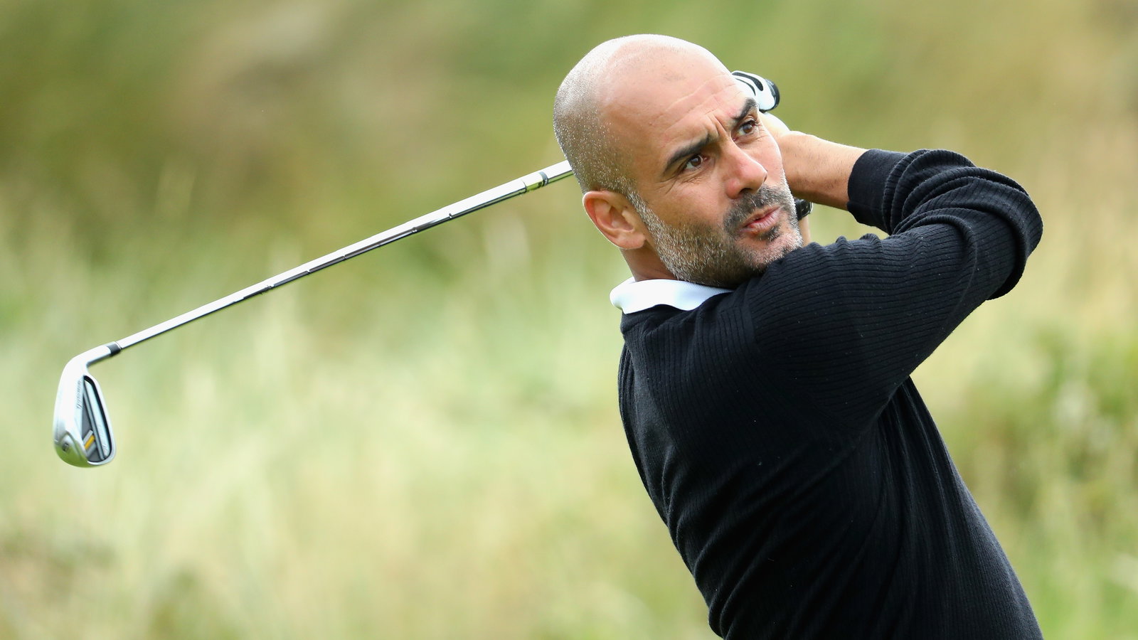 Pep Guardiola celebrates Man City Premier League triumph on golf course