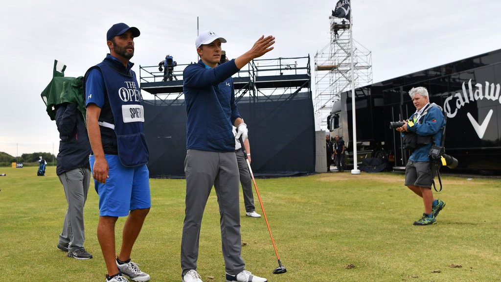 jordan spieth caddie notes from Open final round are awesome