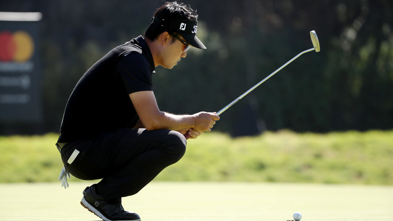 kevin pietersen gets pissed off with kevin na's slow play at genesis open