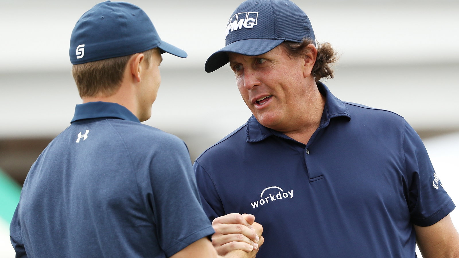 Mickelson's hilarious response to music singer at Spieth's wedding...
