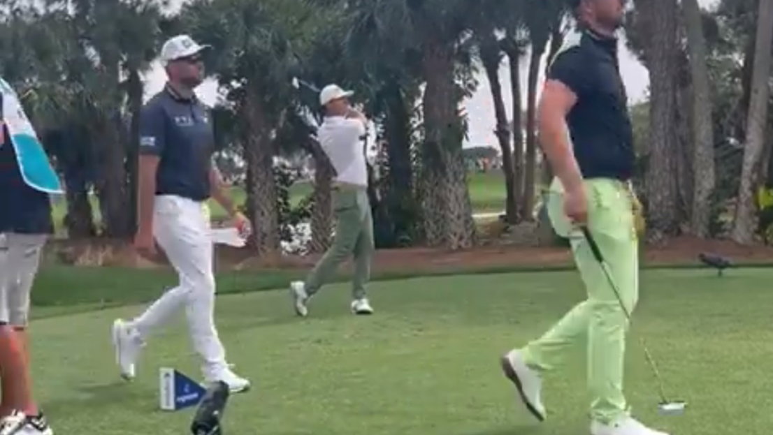 Billy Horschel drops confusing F-bomb after being told 'nice shot' by fans
