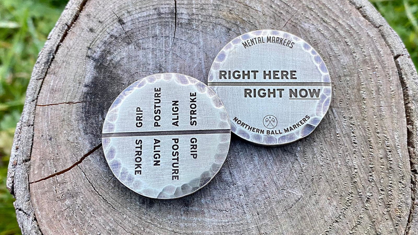 Mental Markers: the ball markers that spread positive energy on the greens