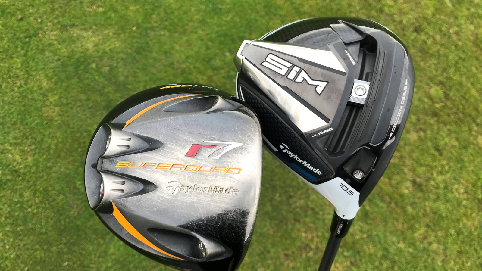 TEST: TaylorMade SIM vs TaylorMade R7 SuperQuad