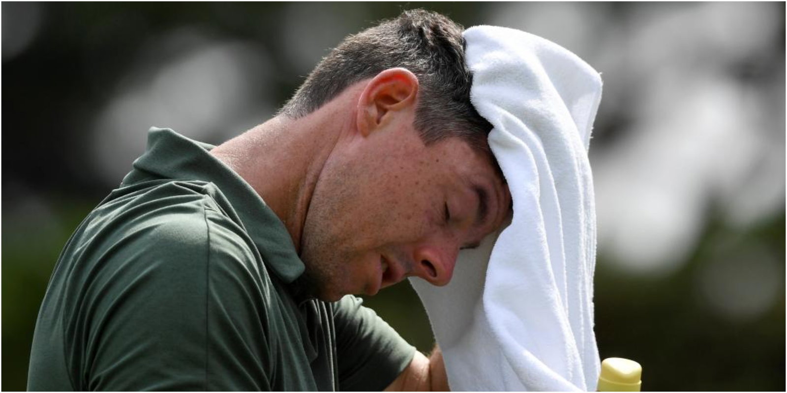 Rory McIlroy: "I've never been so glad to get off the golf course"