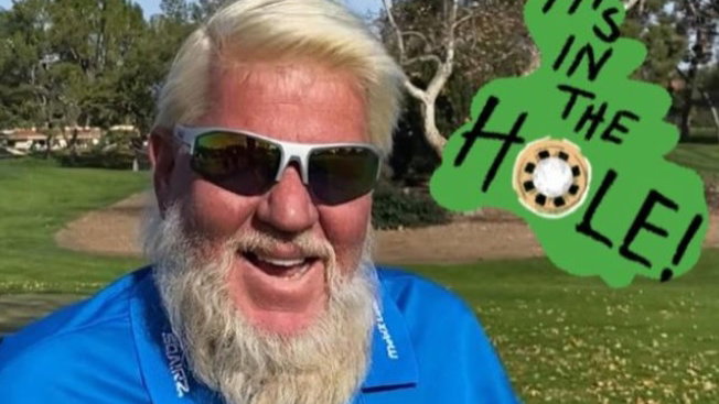 John Daly starts his golf season off with an epic HOLE-IN-ONE!