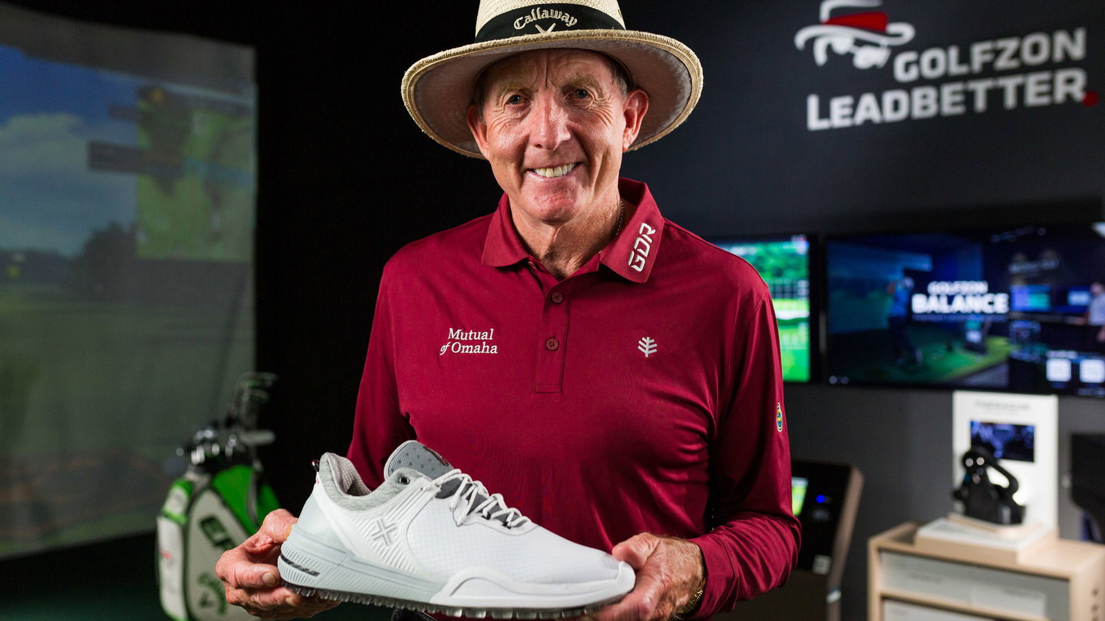David Leadbetter, Golfzon Leadbetter and PAYNTR Golf launch footwear partnership