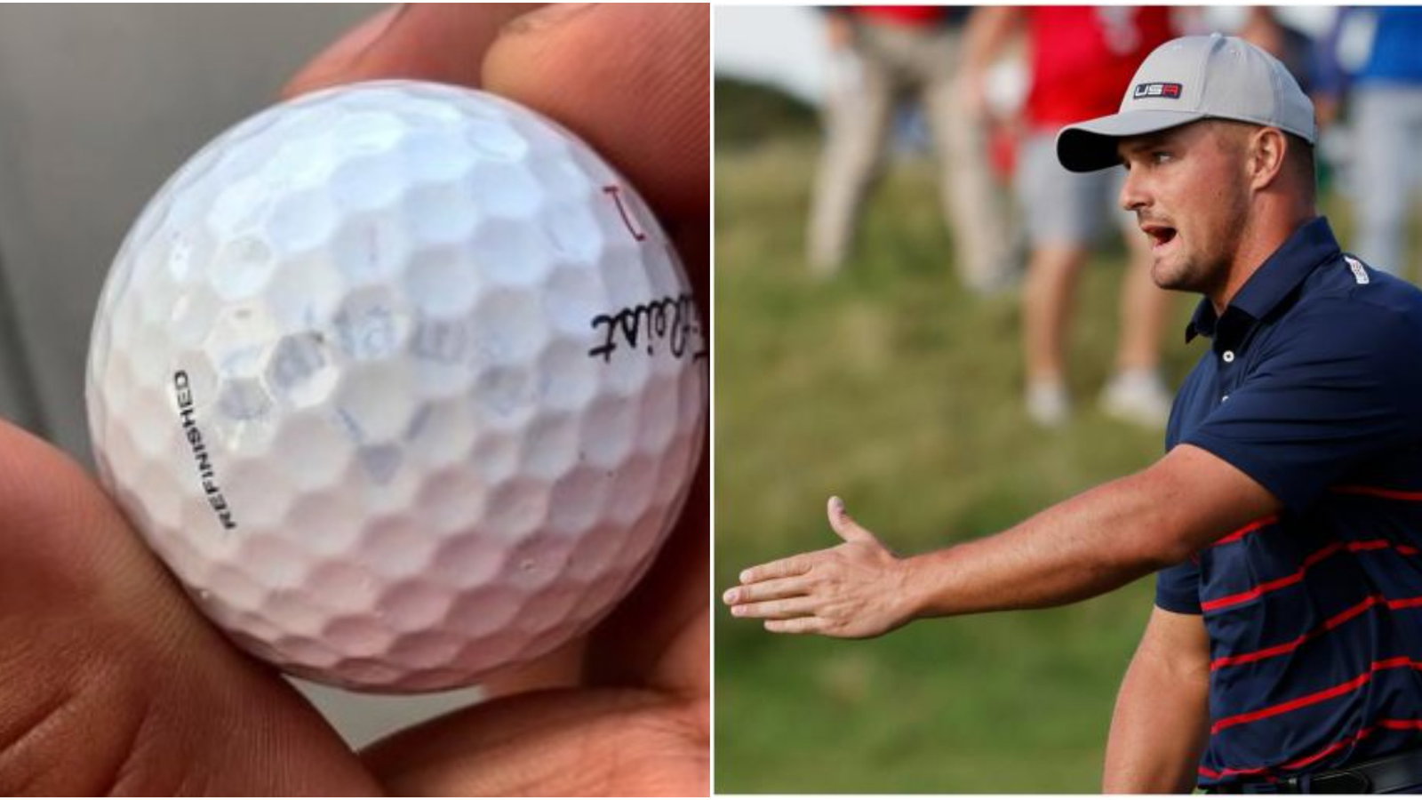Golf rules: Would this ball be considered a Callaway or Titleist?