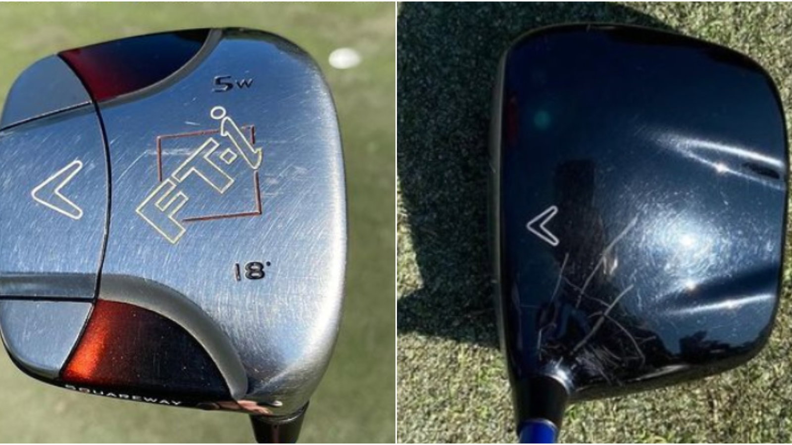 This European Tour player STILL has this retro Callaway fairway wood in the bag
