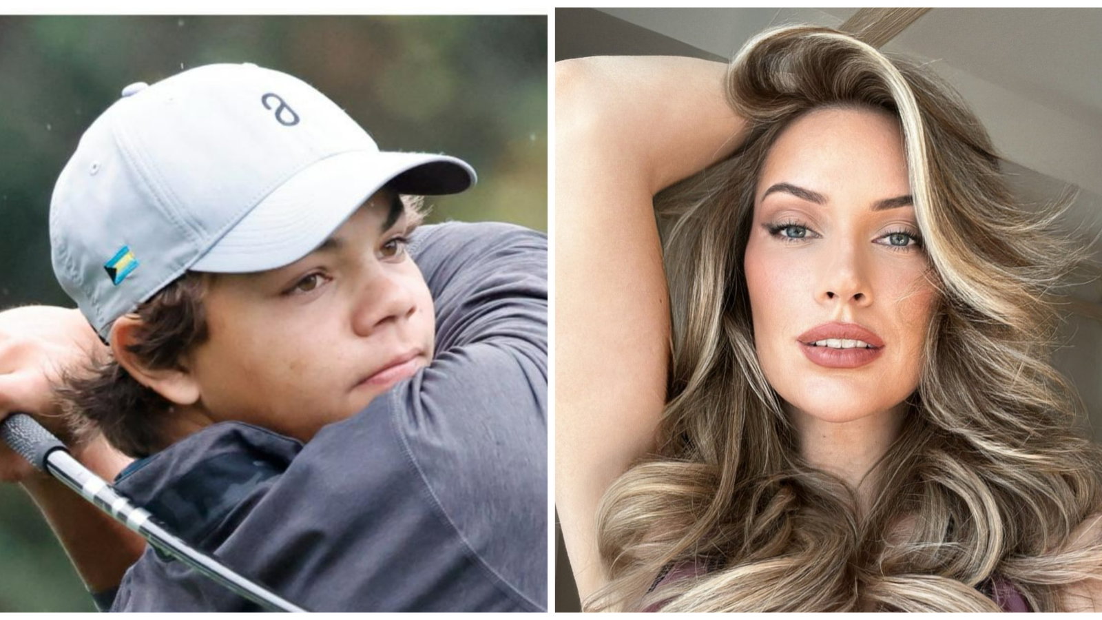 Paige Spiranac slams coverage of Tiger Woods' teenage son Charlie