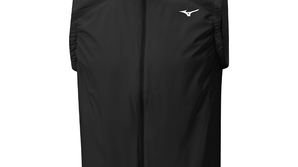 MIZUNO BREATH THERMO MOVE TECH GOLF GILET - BLACK
