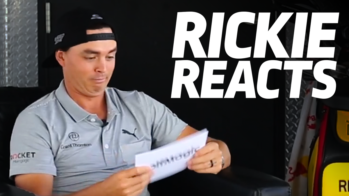 RICKIE REACTS! Rickie Fowler responds to your MEANEST TWEETS... | Golfmagic