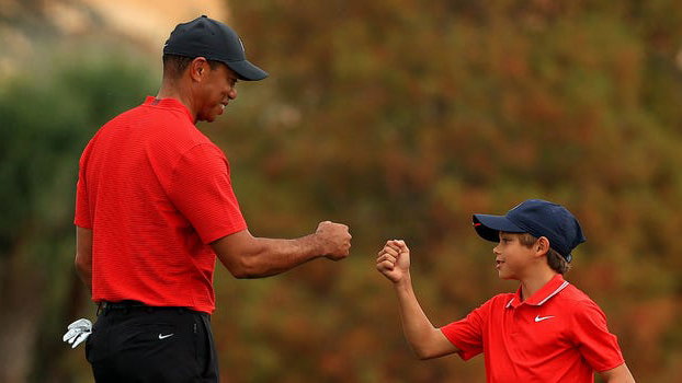 Tiger Woods could POSSIBLY SHOW UP with Charlie Woods at the PNC Championship