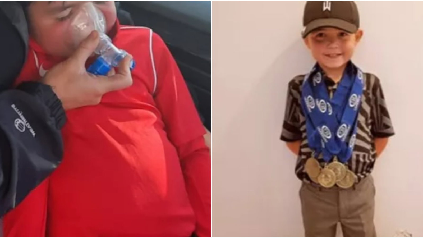 Boy, 6, with cystic fibrosis becomes a SUPERSTAR a year after taking up the game