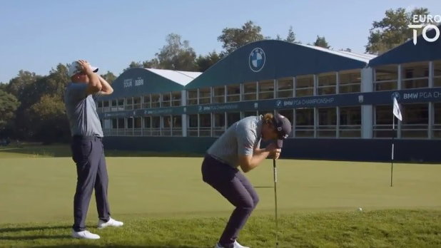 WATCH: European Tour star Eddie Pepperell stars in Wentworth challenge
