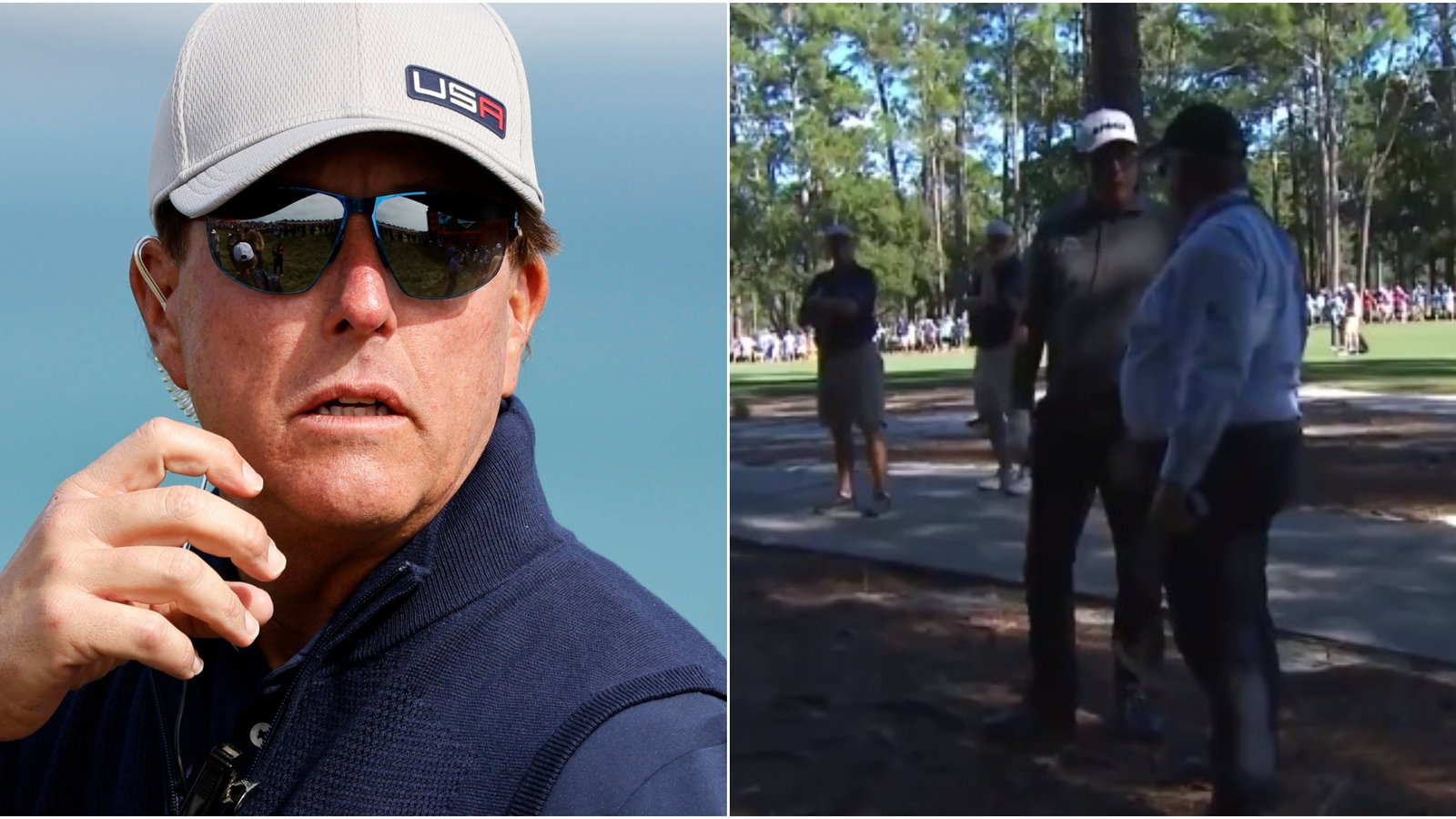 Pine straw woes: Why Mickelson got no penalty on way to PGA Tour Champions win