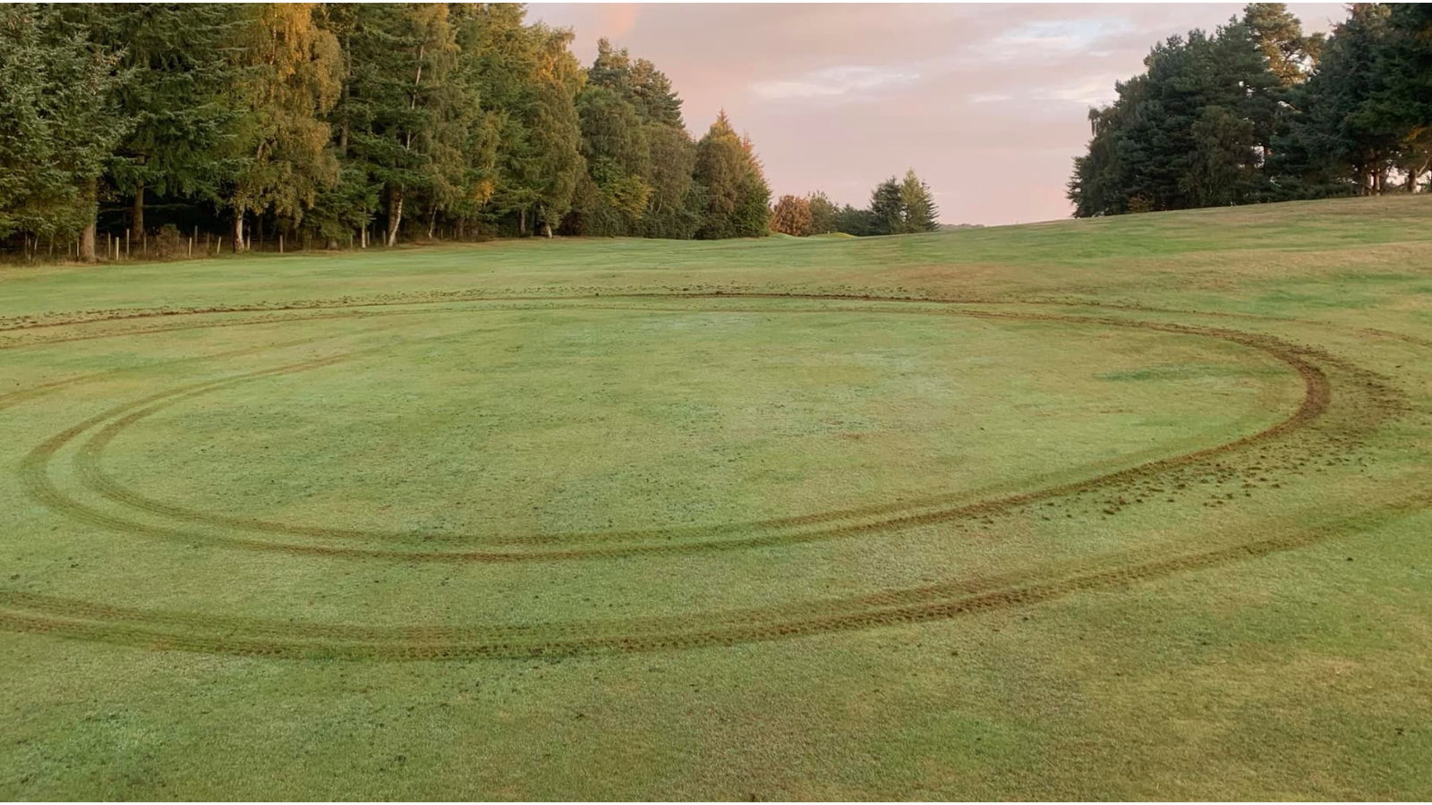 'Absolute morons': Vandals DESTROY fairways at popular golf course in Scotland