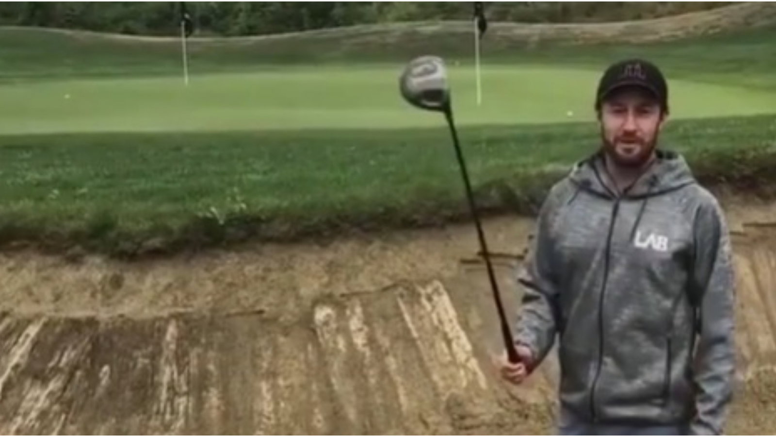 Golf rules: Can you use the back of your driver to chunk it out of the bunker?