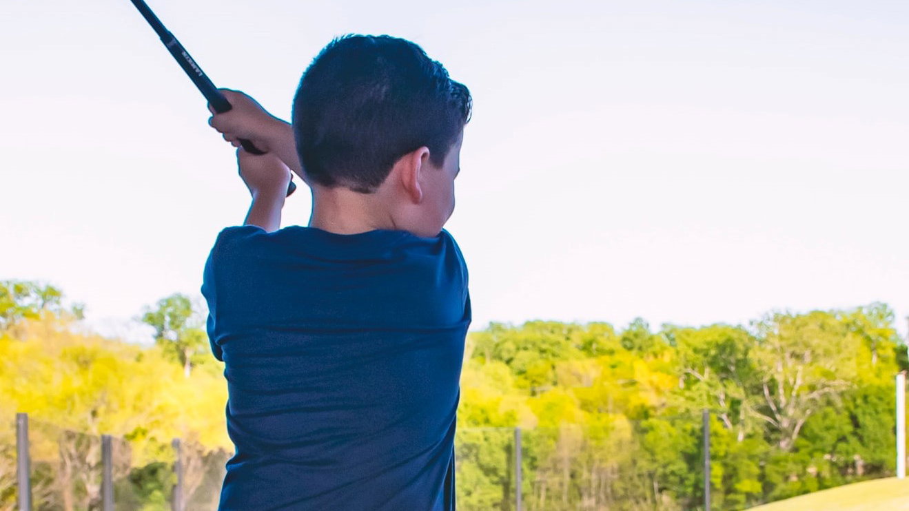 Man says boy taking "practice swings" in fairway was "INCONSIDERATE" and "RUDE"